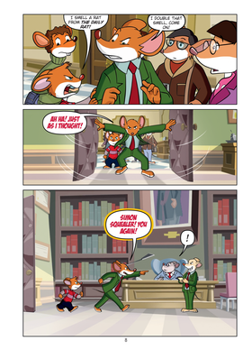 Read Geronimo Stilton Reporter  2 Page 8 in English
