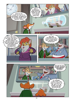 Read Geronimo Stilton Reporter  2 Page 10 in English