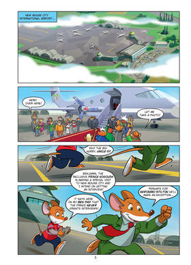 Read Geronimo Stilton Reporter  1 Page 6 in English