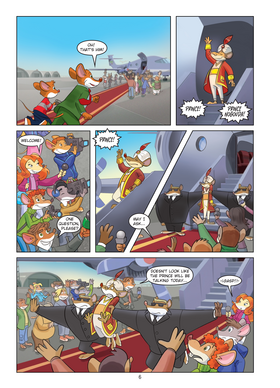 Read Geronimo Stilton Reporter  1 Page 7 in English