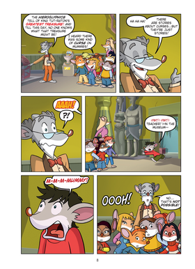 Read Geronimo Stilton Reporter  4 Page 9 in English