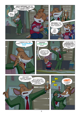 Read Geronimo Stilton Reporter  9 Page 7 in English
