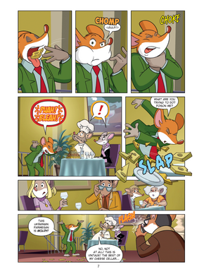 Read Geronimo Stilton Reporter  6 Page 8 in English