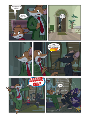 Read Geronimo Stilton Reporter  9 Page 8 in English