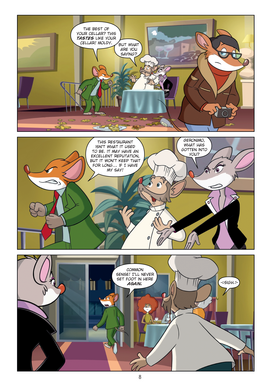 Read Geronimo Stilton Reporter  6 Page 9 in English