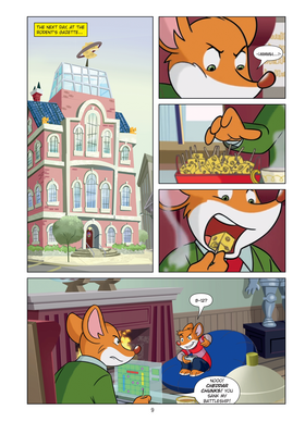 Read Geronimo Stilton Reporter  6 Page 10 in English