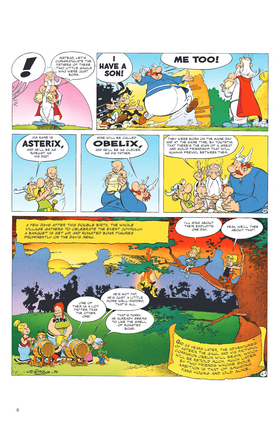 Read Asterix  9 Page 8 in English