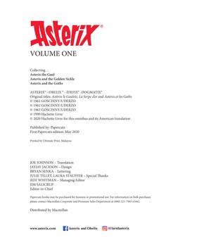 Read Asterix  1 Page 5 in English