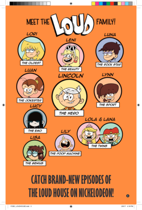 Read The Loud House  18 Page 3 in English