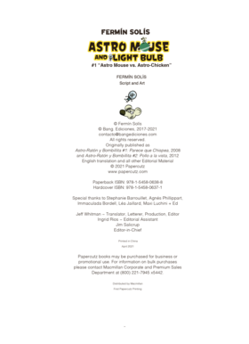 Read Astro Mouse and Lightbulb  1 Page 3 in English