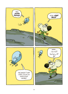 Read Astro Mouse and Lightbulb  1 Page 4 in English
