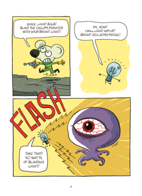 Read Astro Mouse and Lightbulb  1 Page 8 in English