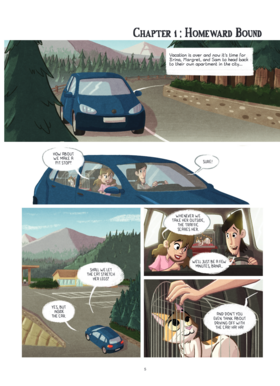 Read Brina the Cat  2 Page 6 in English