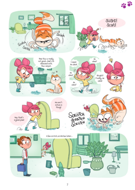 Read Cat and Cat  1 Page 8 in English