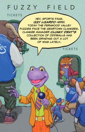 Read Fuzzy Baseball  3 Page 4 in English