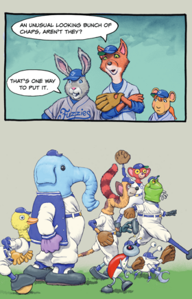 Read Fuzzy Baseball  3 Page 6 in English