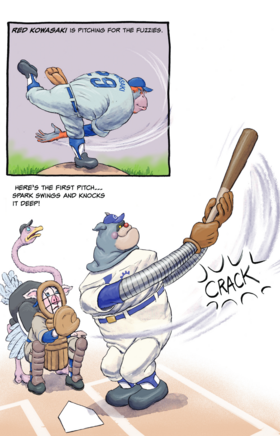 Read Fuzzy Baseball  3 Page 10 in English