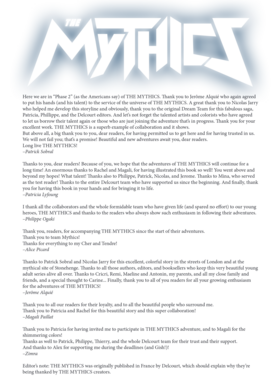 Read The Mythics  3 Page 7 in English