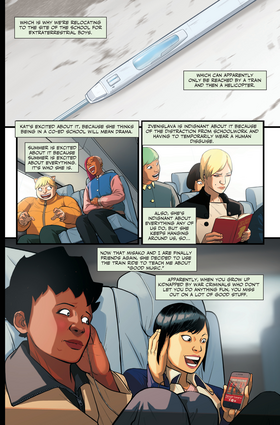 Read School for Extraterrestrial Girls  2 Page 7 in English