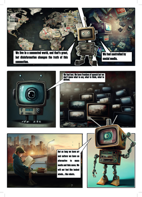 Read #ProtectTheFuture: NATO's First Graphic Novel  1 Page 9 in English