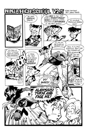 Read NINJA HIGH SCHOOL YEARBOOK  3 Page 4 in English