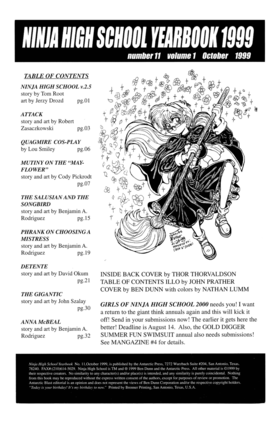 Read NINJA HIGH SCHOOL YEARBOOK  3 Page 3 in English