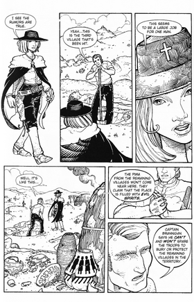 Read WARRIOR NUN: SISTER TRINITY  1 Page 3 in English