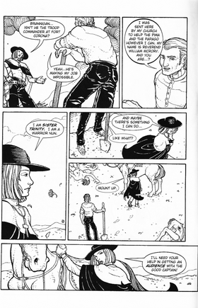 Read WARRIOR NUN: SISTER TRINITY  1 Page 4 in English
