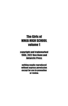 Read GIRLS OF NINJA HIGH SCHOOL  1 Page 3 in English