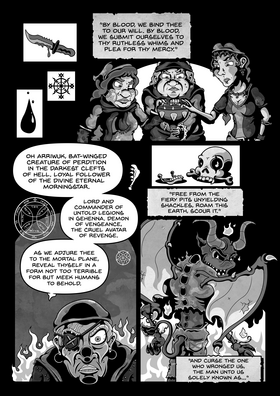 Read Curly the Cursed Con Man  1 Page 3 in English