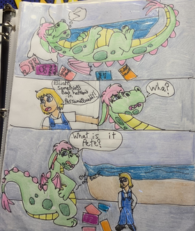 Read Elliott and Figment Team-Up   1 Page 1 in English