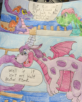 Read Elliott and Figment Team-Up   1 Page 5 in English
