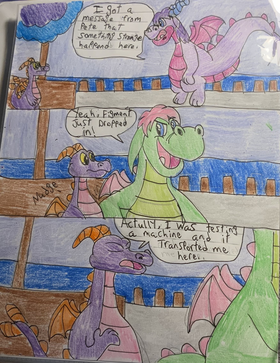 Read Elliott and Figment Team-Up   1 Page 6 in English