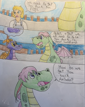 Read Elliott and Figment Team-Up   1 Page 7 in English