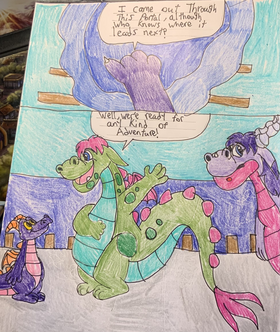 Read Elliott and Figment Team-Up   1 Page 8 in English