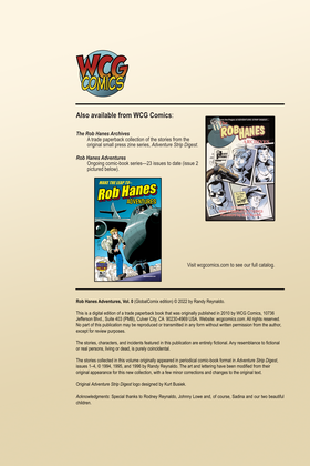 Read Rob Hanes Adventures book compilations  1 Page 3 in English