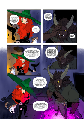 Read Krampus & the Witch  1 Page 7 in English