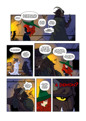 Read Krampus & the Witch  1 Page 8 in English
