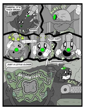 Read Into the Backwoods  1 Page 3 in English