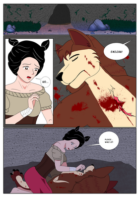 Read Ladybird and the Wolf  1 Page 1 in English