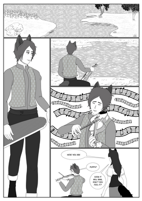 Read Ladybird and the Wolf  4 Page 2 in English