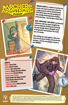 Read Archer & Armstrong Forever  1 Page 2 in English