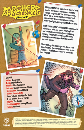 Read Archer & Armstrong Forever  1 Page 2 in English