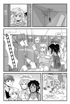 Read Little Mizzi Muffet and the Spider King  1 Page 10 in English