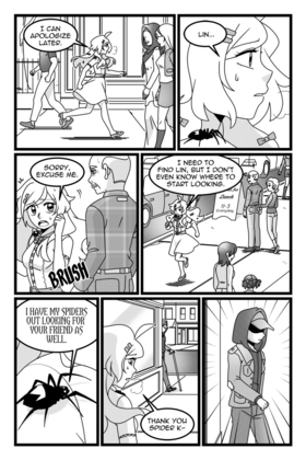 Read Little Mizzi Muffet and the Spider King  18 Page 8 in English