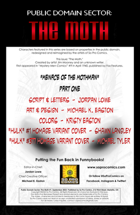 Read Public Domain Sector: The Moth  2 Page 2 in English
