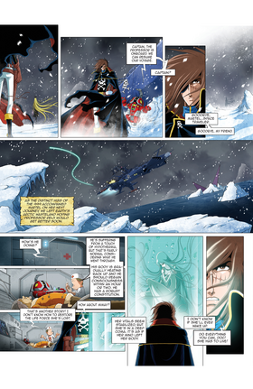 Read Space Pirate Captain Harlock  3 Page 8 in English