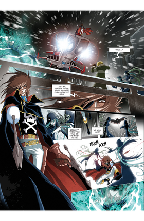 Read Space Pirate Captain Harlock  2 Page 8 in English
