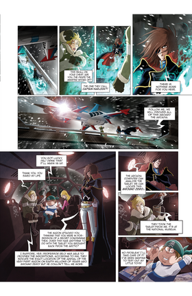 Read Space Pirate Captain Harlock  2 Page 9 in English