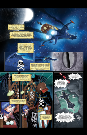 Read Space Pirate Captain Harlock  5 Page 8 in English